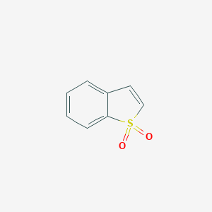 molecular formula C8H6O2S B189451 Benzo[b]thiophene 1,1-dioxide CAS No. 825-44-5