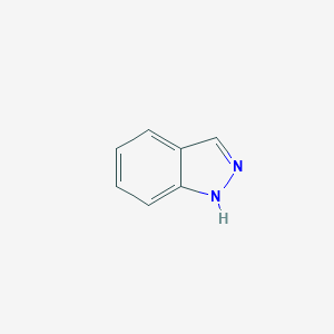 molecular formula C7H6N2 B189455 1H-Indazole CAS No. 271-44-3