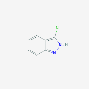 molecular formula C7H5ClN2 B189458 3-Chloro-1H-indazole CAS No. 29110-74-5