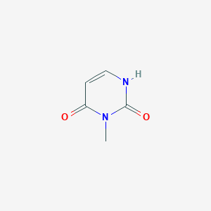 molecular formula C5H6N2O2 B189468 3-Methyluracil CAS No. 608-34-4