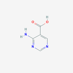 molecular formula C5H5N3O2 B189469 4-Aminopyrimidine-5-carboxylic acid CAS No. 20737-41-1