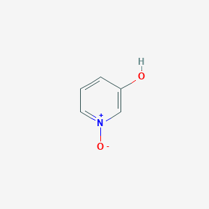 molecular formula C5H5NO2 B189473 3-Hydroxypyridine 1-oxide CAS No. 6602-28-4