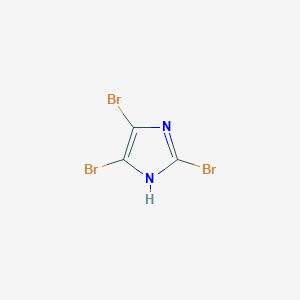 molecular formula C3HBr3N2 B189480 2,4,5-Tribromoimidazole CAS No. 2034-22-2