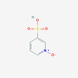 molecular formula C5H5NO4S B189481 3-Pyridinesulfonic acid, 1-oxide CAS No. 5402-21-1