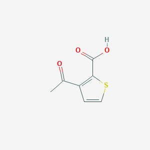 molecular formula C7H6O3S B189482 3-Acetylthiophene-2-carboxylic acid CAS No. 13657-90-4