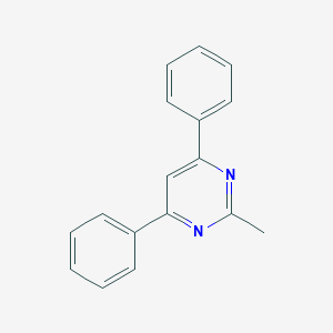 molecular formula C17H14N2 B189483 2-Methyl-4,6-diphenylpyrimidine CAS No. 22114-38-1
