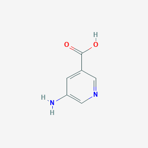 molecular formula C6H6N2O2 B189487 5-Aminonicotinic acid CAS No. 24242-19-1