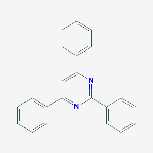 molecular formula C22H16N2 B189489 2,4,6-Triphenylpyrimidine CAS No. 1666-86-0