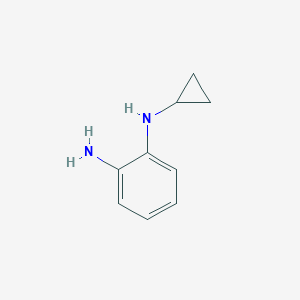 molecular formula C9H12N2 B189495 N-cyclopropylbenzene-1,2-diamine CAS No. 118482-03-4