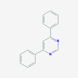 molecular formula C16H12N2 B189498 4,6-Diphenylpyrimidine CAS No. 3977-48-8