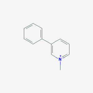 molecular formula C12H12N+ B189506 1-methyl-3-phenylpyridin-1-ium CAS No. 82540-43-0