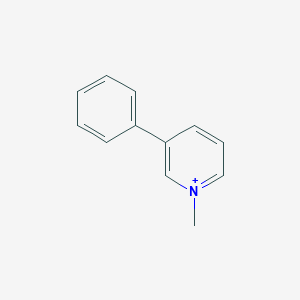 Pyridinium, 1-methyl-3-phenyl-