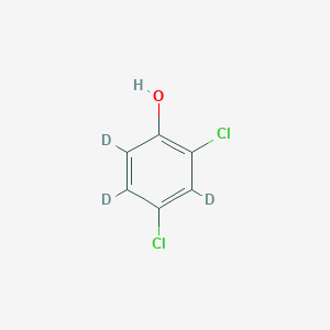 molecular formula C6H4Cl2O B018951 2,4-Dichlorophenol-d3 CAS No. 93951-74-7