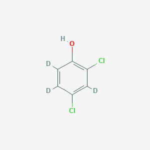 molecular formula C6H4Cl2O B018951 2,4-Dichloro-3,5,6-trideuteriophenol CAS No. 93951-74-7