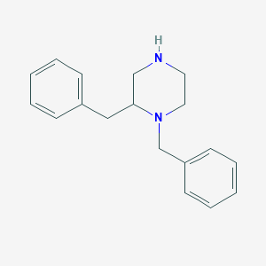 molecular formula C18H22N2 B189516 1,2-Dibenzylpiperazine CAS No. 198973-94-3