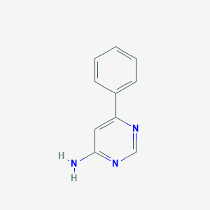 molecular formula C10H9N3 B189519 6-Phenylpyrimidin-4-amine CAS No. 3435-29-8