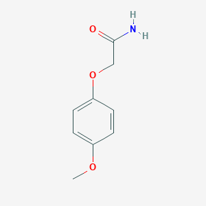 molecular formula C9H11NO3 B189527 2-(4-Methoxyphenoxy)acetamide CAS No. 30893-64-2