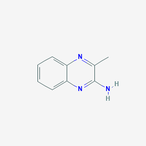 molecular formula C9H9N3 B189528 3-Methylquinoxalin-2-amine CAS No. 34972-22-0
