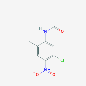 molecular formula C9H9ClN2O3 B189529 N-(5-Chloro-2-methyl-4-nitrophenyl)acetamide CAS No. 13852-50-1