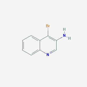 molecular formula C9H7BrN2 B189531 4-Bromo-3-quinolinamine CAS No. 36825-34-0