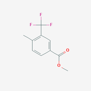 molecular formula C10H9F3O2 B189534 Methyl 4-methyl-3-(trifluoromethyl)benzoate CAS No. 116419-94-4