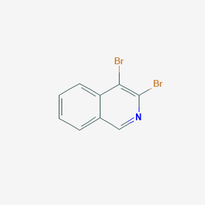 molecular formula C9H5Br2N B189536 3,4-Dibromoisoquinoline CAS No. 36963-44-7