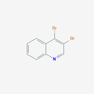 molecular formula C9H5Br2N B189540 3,4-二溴喹啉 CAS No. 41320-96-1
