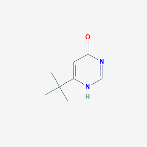 molecular formula C8H12N2O B189544 6-(Tert-butyl)pyrimidin-4-ol CAS No. 3438-49-1