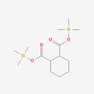 molecular formula C14H28O4Si2 B018955 Bis(trimethylsilyl) 1,2-cyclohexanedicarboxylate CAS No. 106450-30-0