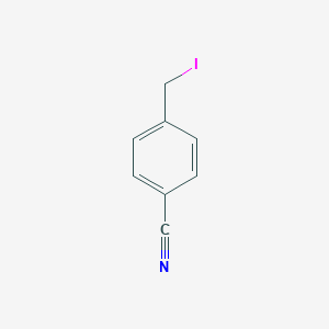molecular formula C8H6IN B189558 4-(Iodomethyl)benzonitrile CAS No. 874-88-4