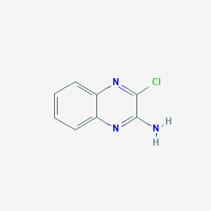 molecular formula C8H6ClN3 B189559 3-氯喹喔啉-2-胺 CAS No. 34117-90-3