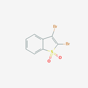 molecular formula C8H4Br2O2S B189562 2,3-Dibromo-1-benzothiophene 1,1-dioxide CAS No. 19163-38-3