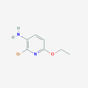 molecular formula C7H9BrN2O B189567 2-Bromo-6-ethoxypyridin-3-amine CAS No. 625822-15-3