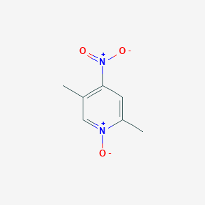 molecular formula C7H8N2O3 B189570 2,5-Dimethyl-4-nitropyridine 1-oxide CAS No. 21816-42-2