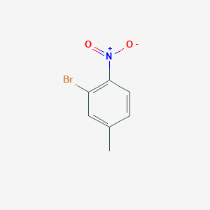 molecular formula C7H6BrNO2 B189583 2-Bromo-4-methyl-1-nitrobenzene CAS No. 40385-54-4