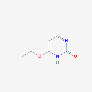 molecular formula C6H8N2O2 B189589 4-Ethoxypyrimidin-2-ol CAS No. 6220-43-5