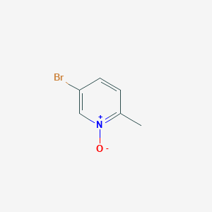 molecular formula C6H6BrNO B189596 5-Bromo-2-methylpyridine N-oxide CAS No. 31181-64-3
