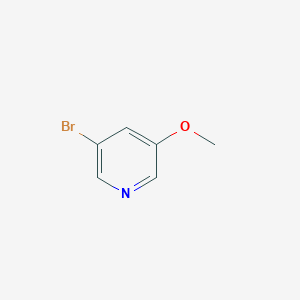 molecular formula C6H6BrNO B189597 3-溴-5-甲氧基吡啶 CAS No. 50720-12-2