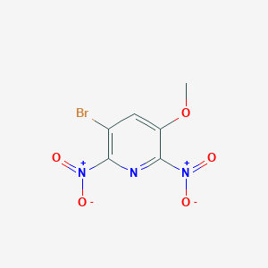 3-Bromo-2,6-bisnitro-5-methoxypyridine
