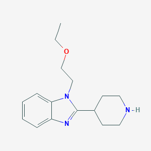 1-(2-ethoxyethyl)-2-(piperidin-4-yl)-1H-benzo[d]imidazole