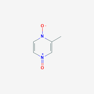 molecular formula C5H6N2O2 B189609 2-Methylpyrazine 1,4-dioxide CAS No. 32046-26-7