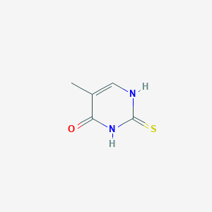 molecular formula C5H6N2OS B189611 5-Methyl-2-thiouracil CAS No. 636-26-0