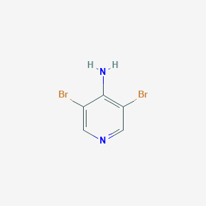 molecular formula C5H4Br2N2 B189618 4-氨基-3,5-二溴吡啶 CAS No. 84539-34-4