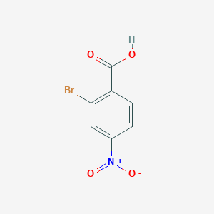 molecular formula C7H4BrNO4 B018962 2-Bromo-4-nitrobenzoic acid CAS No. 16426-64-5