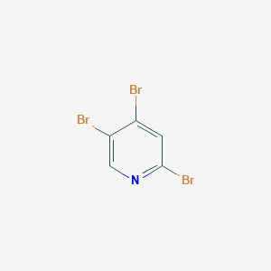 molecular formula C5H2Br3N B189628 2,4,5-三溴吡啶 CAS No. 856857-52-8