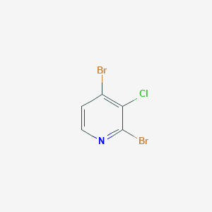 molecular formula C5H2Br2ClN B189631 2,4-Dibromo-3-chloropyridine CAS No. 861024-77-3