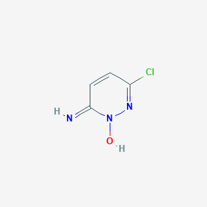 6-Chloropyridazin-3-amine 2-oxide