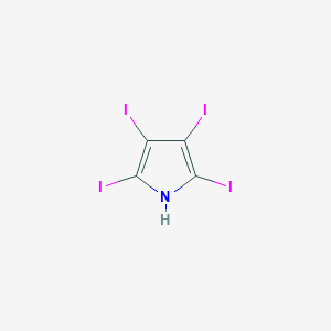 molecular formula C4HI4N B189636 Iodol CAS No. 87-58-1
