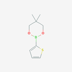 molecular formula C9H13BO2S B189649 5,5-Dimethyl-2-(thiophen-2-YL)-1,3,2-dioxaborinane CAS No. 355408-55-8
