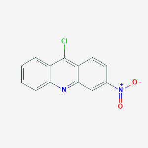 molecular formula C13H7ClN2O2 B189650 9-chloro-3-nitroacridine CAS No. 1744-91-8